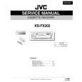 JVC KSFX202 Service Manual cover photo