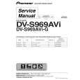 PIONEER DV-S969AVI-G/BKXJ Service Manual cover photo