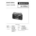 SANYO MX720LU Service Manual cover photo