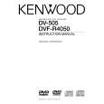 KENWOOD DV505 Owner's Manual cover photo
