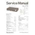 TECHNICS SU-V1X Service Manual cover photo