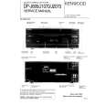 KENWOOD DP-J1070 Service Manual cover photo