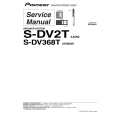 PIONEER S-DV368T/XTW/EW5 Service Manual cover photo