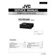 JVC KSRX590 Service Manual cover photo