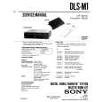 SONY DLSM1 Service Manual cover photo