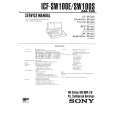 SONY ICFSW100E/S Service Manual cover photo