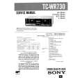 SONY TCWR730 Service Manual cover photo