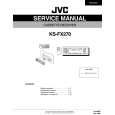 JVC KSFX270 Service Manual cover photo