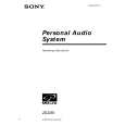 SONY ZS-D55 Owner's Manual cover photo