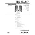 SONY SRSA37 Service Manual cover photo