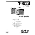 SONY SRF50W Service Manual cover photo