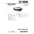 SONY ICFM88B Service Manual cover photo