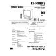 SONY KV14VM1AS Service Manual cover photo