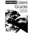 HITACHI C32WF523N Owner's Manual cover photo