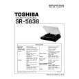 TOSHIBA SR5638 Service Manual cover photo