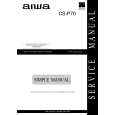 AIWA CSP70AEZ Service Manual cover photo