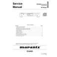 MARANTZ CD5400 Service Manual cover photo