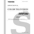 TOSHIBA 34HFX83 Service Manual cover photo