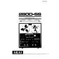 AKAI 280D-SS Owner's Manual cover photo