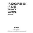 CANON IR2200 Service Manual cover photo