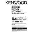 KENWOOD DNX9140 Owner's Manual cover photo