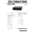 SONY CDX-C5000X Owner's Manual cover photo