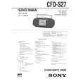 SONY CFDS27 Service Manual cover photo
