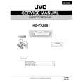 JVC KSFX288 Service Manual cover photo