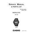 CASIO QW1803 (SM591) Service Manual cover photo