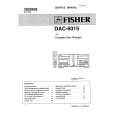 FISHER DAC-6015 Service Manual cover photo
