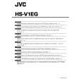 JVC HS-V1EG Owner's Manual cover photo