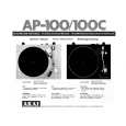 AKAI AP-100 Owner's Manual cover photo