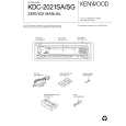 KENWOOD KDC2021SA Service Manual cover photo