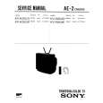 SONY KVH2521D Service Manual cover photo