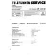 TELEFUNKEN DP1000CD Service Manual cover photo