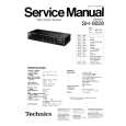 TECHNICS SH8028 Service Manual cover photo