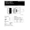 KENWOOD KFC4671 Service Manual cover photo