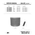 SONY KV32S65 Service Manual cover photo