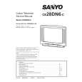 SANYO CE28DN6C Service Manual cover photo