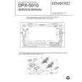 KENWOOD DPX5010 Service Manual cover photo