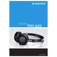 SENNHEISER MM 400 Owner's Manual cover photo