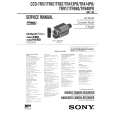 SONY CCDTR67 Service Manual cover photo