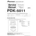 PIONEER PDK-5011/WL5 Service Manual cover photo