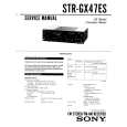 SONY STRGX47ES Service Manual cover photo