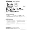 PIONEER S-VS70LV/XJI/E Service Manual cover photo