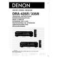 DENON DRA335R Owner's Manual cover photo