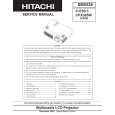 HITACHI CPX385W Service Manual cover photo