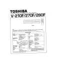 TOSHIBA V210F Service Manual cover photo