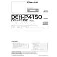 PIONEER DEH-P4150/XM/ES Service Manual cover photo