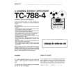 SONY TC7884 Owner's Manual cover photo